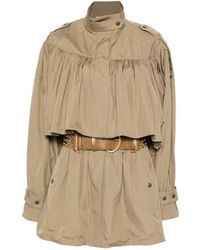 Chloé - Cotton Trench Coat - Lyst