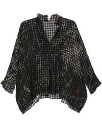 Daniela Gregis - Printed Silk Shirt - Lyst