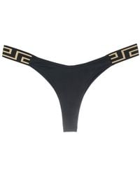 Versace - Slip bikini Greca Border - Lyst
