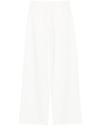 Emporio Armani - Cotton Trousers - Lyst