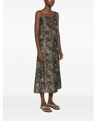 Uma Wang - Anaya Printed Long Dress - Lyst