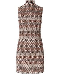 Missoni - Short Sleeveless Lace Dress - Lyst