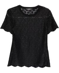 Ermanno Scervino - Embroidered T-Shirt - Lyst