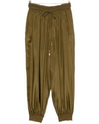 Zimmermann - Aster Silk Trousers - Lyst