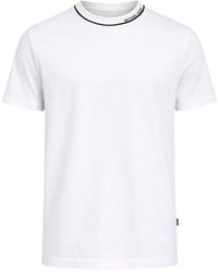 Michael Kors - T-Shirt With Logo On The Edge - Lyst
