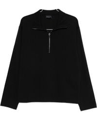 Emporio Armani - Half-Zip Pullover - Lyst