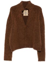 Uma Wang - Wool Blend Polo Sweater - Lyst