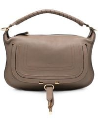 Chloé - Chloé Marcie Small Leather Shoulder Bag - Lyst