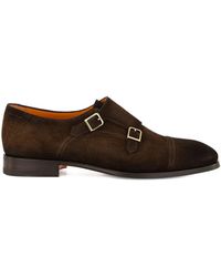 Santoni - Double-Buckle Loafer - Lyst