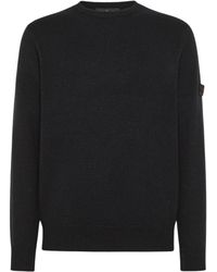 Peuterey - Yak Wool Blend Sweater With Logo - Lyst