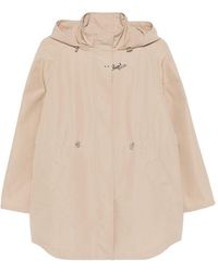 Fay - Midi Parka Coat - Lyst