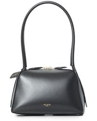 Alaïa - Le Bouledogue Small Leather Shoulder Bag - Lyst