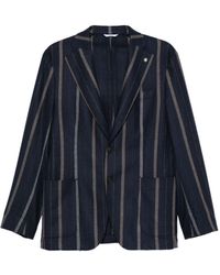 Manuel Ritz - Pinstriped Jacket - Lyst
