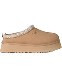 UGG - Tasman Ii Platform-Sole Braided-Trim Slippers - Lyst