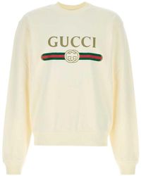 Gucci - Fake Crewneck Sweatshirt - Lyst