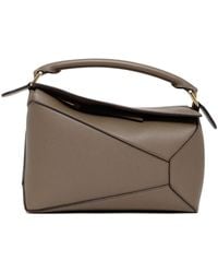Loewe - Puzzle Edge Small Leather Handbag - Lyst