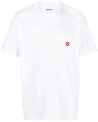 Carhartt - Pocket Heart T-Shirt I032128 - Lyst