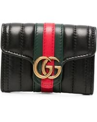 Gucci - Gg Marmont Small Leather Wallet - Lyst
