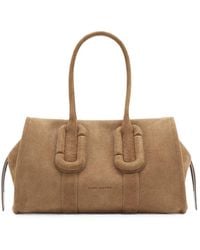 Marc Jacobs - The Carryall Suede Leather Tote - Lyst