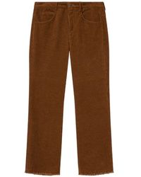 Isabel Marant - Ruthie Cotton And Blend Trousers - Lyst