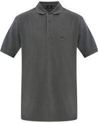 Etro - Logo Cotton Polo Shirt - Lyst