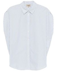 Woolrich - Striped Cotton Shirt - Lyst