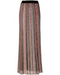 Missoni - Striped Long Skirt - Lyst