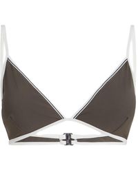 Brunello Cucinelli - Triangle Bikini Top - Lyst