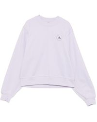 adidas By Stella McCartney - Cotton Crewneck Sweatshirt - Lyst