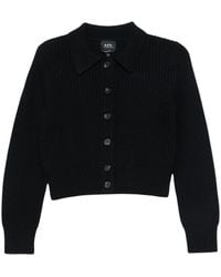 A.P.C. - Jenn Cardigan - Lyst