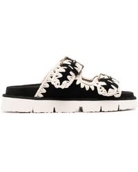 Mou - Bio 2 Buckles Sandals - Lyst