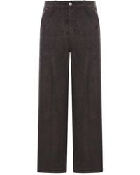 Ami Paris - Corduroy Wide-Leg Trousers - Lyst