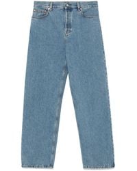 Gucci - Baggy Denim Cotton Jeans - Lyst