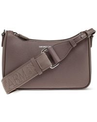 Emporio Armani - Borsa Tote Con Placca Logo - Lyst