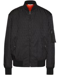Valentino - Jacket With Logo - Lyst