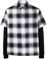 Givenchy - Checked Cotton Shirt - Lyst