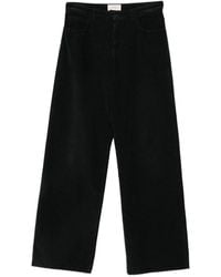 The Row - Eglitta Velvet Trousers - Lyst
