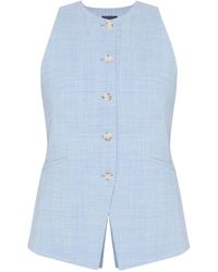 BOSS - Wool Vest - Lyst