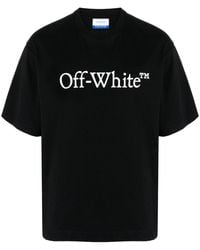Off-White c/o Virgil Abloh - Big Bookish T-Shirt Cotton Tshirt - Lyst