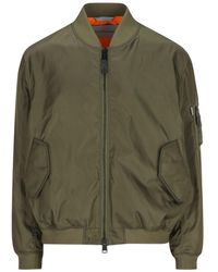 Balenciaga - Nylon Bomber Jacket - Lyst