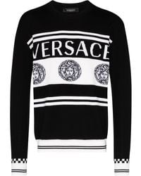 versace black sweater