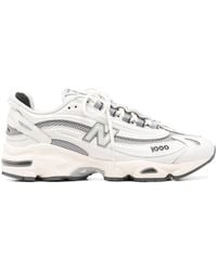 New Balance - Calf Leather Sneakers - Lyst