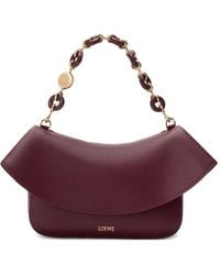 Loewe - Ola Medium Leather Shoulder Bag - Lyst