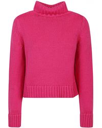Base - Merino Wool Turtleneck Sweater - Lyst
