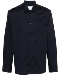 Calvin Klein - Classic-collar Poplin Shirt - Lyst
