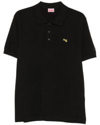 KENZO - Gots Cotton Polo Shirt - Lyst