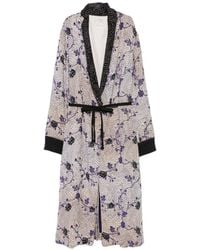 forte_forte - Cherry Blossom Long Coat - Lyst
