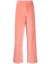 Circolo 1901 Velvet Trousers - Pink