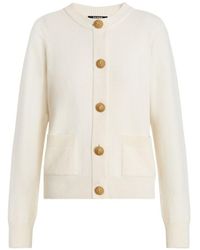 Balmain - Cashmere Cardigan - Lyst