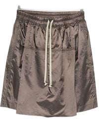 Moncler - Nylon Midi Skirt - Lyst